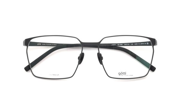 GOTTI SWITZERLAND メガネ JARY col.BLKM 折りたたみ正面