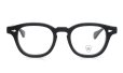 JULIUS TART OPTICAL メガネ通販 AR-48-22 col.BLACK PL-003A 正面