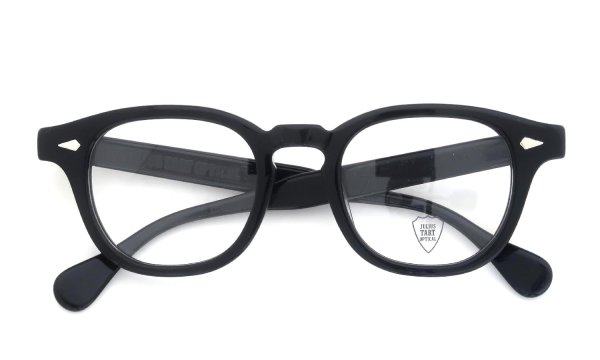 JULIUS TART OPTICAL メガネ通販 AR-48-22 col.BLACK PL-003A 折りたたみ正面