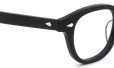 JULIUS TART OPTICAL メガネ通販 AR-48-22 col.BLACK PL-003A ヒンジ表側ディテール