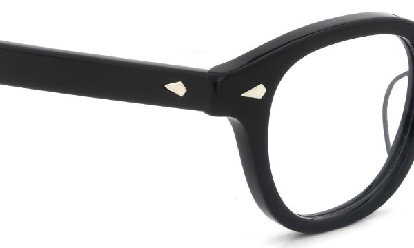 JULIUS TART OPTICAL メガネ通販 AR-48-22 col.BLACK PL-003A ヒンジ表側ディテール