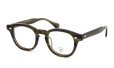 JULIUS TART OPTICAL メガネ通販 AR-48-22 OLIVE GREEN SASA 斜め正面