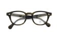 JULIUS TART OPTICAL メガネ通販 AR-48-22 OLIVE GREEN SASA 折りたたみ正面