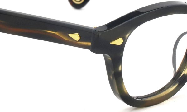 JULIUS TART OPTICAL AR Gold Series メガネ AR-44-22 Camo Sasa/Gold PL-001Ce