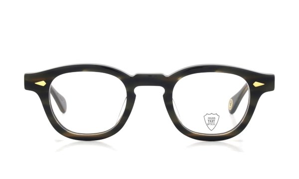 JULIUS TART OPTICAL AR Gold Series メガネ AR-44-24 Camo Sasa/Gold PL-101Ce 正面