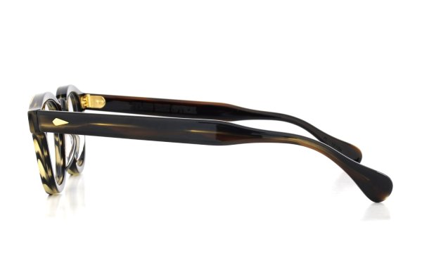 JULIUS TART OPTICAL AR Gold Series メガネ AR-44-24 Camo Sasa/Gold PL-101Ce 側面