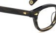 JULIUS TART OPTICAL AR Gold Series メガネ AR-44-24 Camo Sasa/Gold PL-101Ce ヒンジ部分表側ディテール