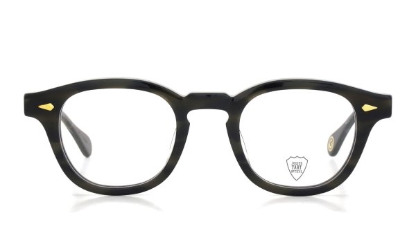 JULIUS TART OPTICAL AR Gold Series メガネ AR-48-24 Camo Sasa/Gold PL-103Ce 正面