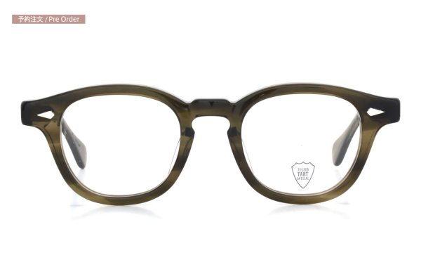 JULIUS TART OPTICAL メガネ通販 AR-46-22 OLIVE GREEN SASA PL-002SP