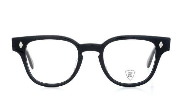 JULIUS TART OPTICAL メガネ通販 BRYAN-48-22 col.BLACK 正面