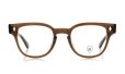 JULIUS TART OPTICAL メガネ通販 BRYAN-48-22 col.BROWN CRYSTAL II 正面