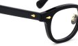 JULIUS TART OPTICAL [CHINATOWN SPECIAL ORDER] メガネ AR-46-24 NYC Gold col.Black/Gold ヒンジ表側ディテール