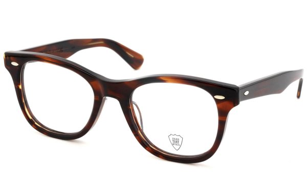 JULIUS TART OPTICAL メガネ通販 SEAFARE 54-22 DEMI AMBER PL-040M