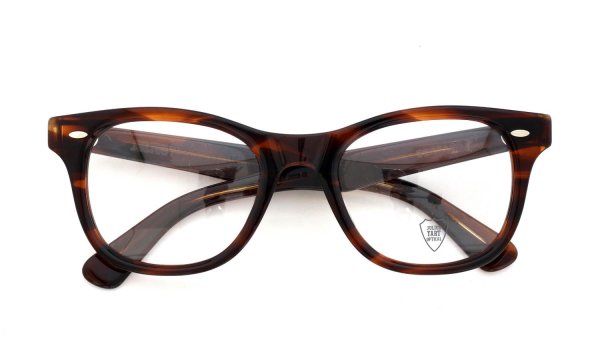 JULIUS TART OPTICAL メガネ通販 SEAFARE 54-22 DEMI AMBER PL-040M