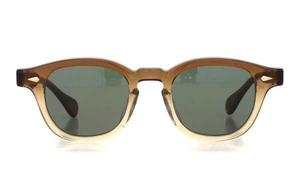 JULIUS TART OPTICAL × WACKO MARIA コラボレーションサングラス AR-46-22 Brown Gradient / 2B G-15 LENS