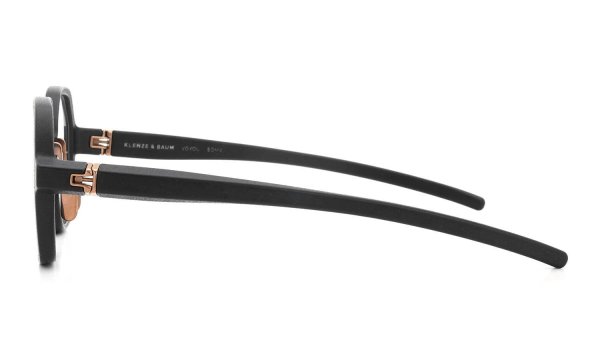 KLENZE&BAUM 3Dプリントメガネ通販  [VOYOU] SOMA-L-NP COAL/ROSE GOLD