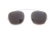 KameManNen KMN-114 48size専用クリップオンサングラス TS/ Gray-lens