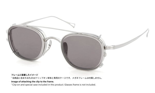 KameManNen KMN-114 48size専用クリップオンサングラス TS/ Gray-lens