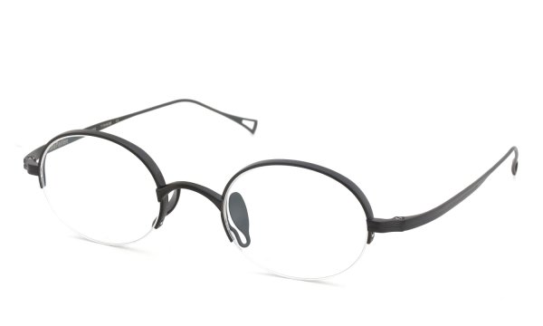 KameManNen メガネ通販 KMN-9930 MBK 47size 斜め正面