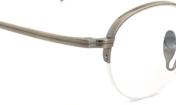 KameManNen メガネ通販 KMN-9931 AG 45size フロントとテンプルのディテール