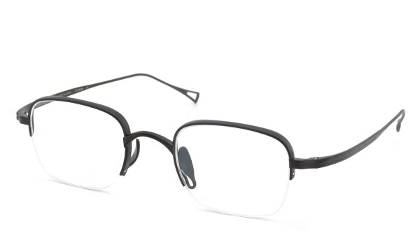 KameManNen メガネ通販 KMN-9932 MBK 48size 斜め正面