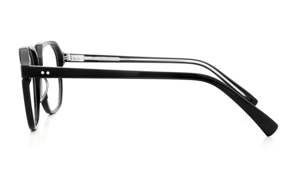 Lunetta BADA メガネ通販 NO.555 col.0110 BLACK・BLACK CLEAR