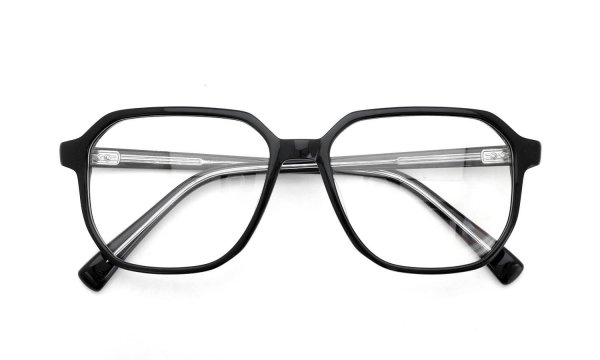 Lunetta BADA メガネ通販 NO.555 col.0110 BLACK・BLACK CLEAR