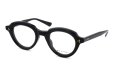 MAX PITTION マックス ピティオン メガネ通販 GORIOT 46-26 col.PIANO BLACK PL-021A 斜め正面