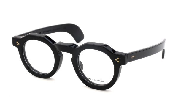 MAX PITTION マックス ピティオン メガネ通販 HUGO 44-28 PIANO BLACK PL-004A