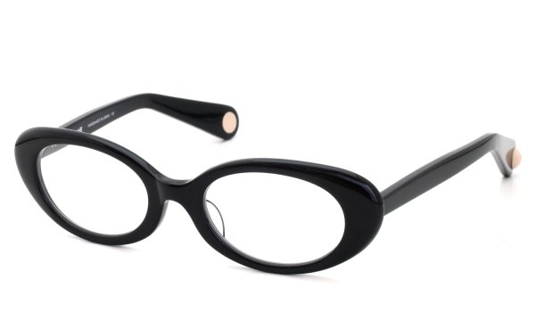 MEGANE AND ME メガネ ME051 DEVON col.BK 斜め正面