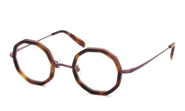 MEGANE AND ME メガネ ME053 GEO PLUS col.DB 斜め正面