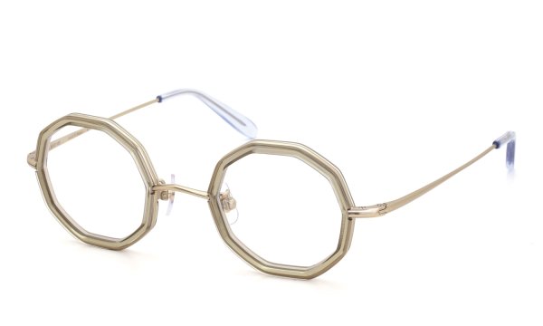 MEGANE AND ME メガネ ME053 GEO PLUS col.KH 斜め正面