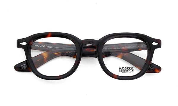 MOSCOT 2026年春発表 限定生産メガネ DAHVEN(47) BURNT TORTS 47size JPN LTD 20