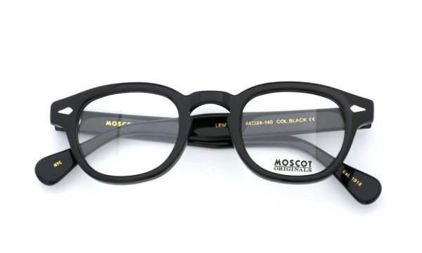MOSCOT モスコット メガネ LEMTOSH Black 44size 標準パット