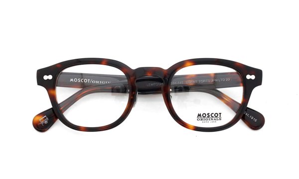 MOSCOT 2026年春発表 限定生産メガネ LEMTOSH BURNT TORTS 46size JPN LTD 20