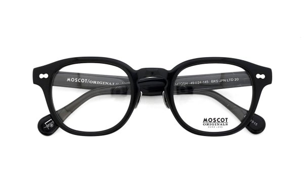 MOSCOT 2026年春発表 限定生産メガネ LEMTOSH BKS 49size JPN LTD 20