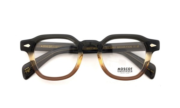 MOSCOT モスコット メガネ通販 DOLT(46) GREY-BROWN FADE