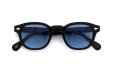 MOSCOT 紫外線調光サングラス LEMTOSH  46size(M) col.BLACK BLUE+ 偏光反応後