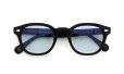 MOSCOT 紫外線調光サングラス LEMTOSH 49size(M) col.BLACK BLUE+ 偏光反応前