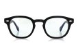 MOSCOT 紫外線調光サングラス LEMTOSH 49size(M) col.BLACK BLUE+ 正面
