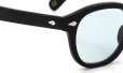 MOSCOT 紫外線調光サングラス LEMTOSH 49size(M) col.BLACK BLUE+ ヒンジの表側ディテール