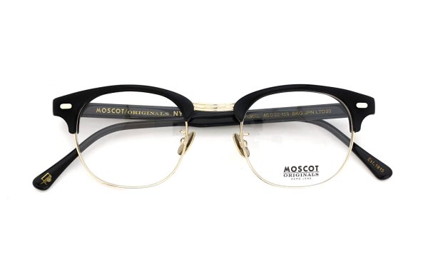 MOSCOT 2026年春発表 限定生産メガネ YUKEL(48) BKG 48□22size JPN LTD 20