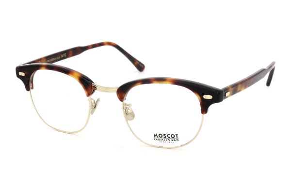 MOSCOT 2026年春発表 限定生産メガネ YUKEL(48) BURNT TORTG 48□22size JPN LTD 20