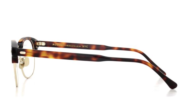 MOSCOT 2026年春発表 限定生産メガネ YUKEL(48) BURNT TORTG 48□22size JPN LTD 20