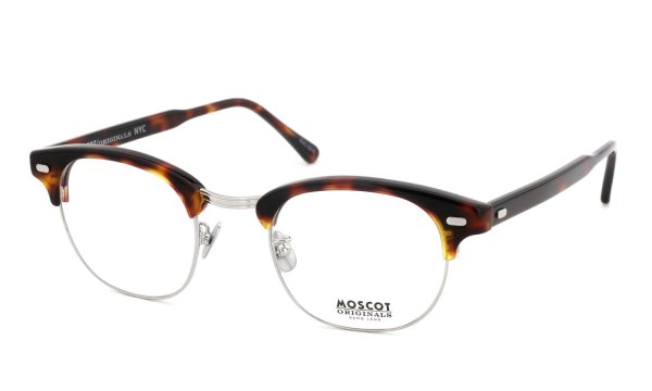 MOSCOT 2026年春発表 限定生産メガネ YUKEL(48) BURNT TORTS 48□22size JPN LTD 20