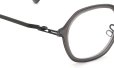 MYKITA メガネ DIMAS COL.692 ヒンジ表側ディテール