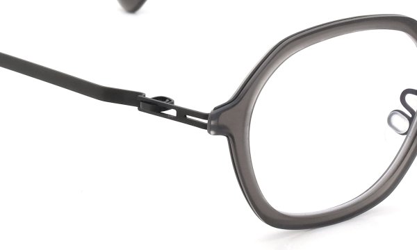 MYKITA メガネ DIMAS COL.692 ヒンジ表側ディテール