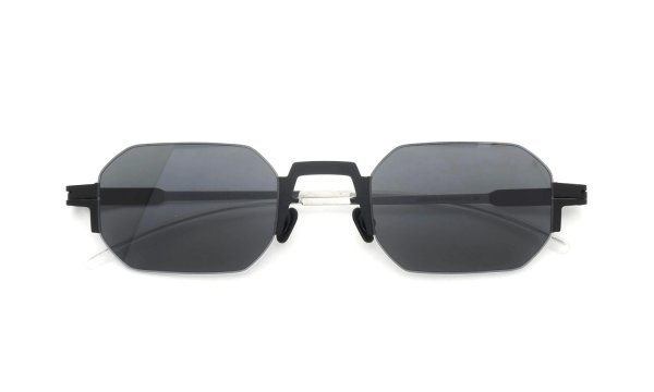 MYKITA STUDIO 15.1 2025年秋発表新作サングラス Black/Silver Darkgrey Solid