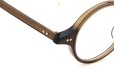 Oliver Goldsmith 100th Anniversary 限定復刻メガネ BULL DOG col.Whiskey