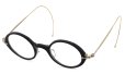Oliver Goldsmith 100th Anniversary 限定復刻メガネ PORTSMOUTH col.Nero 斜め前